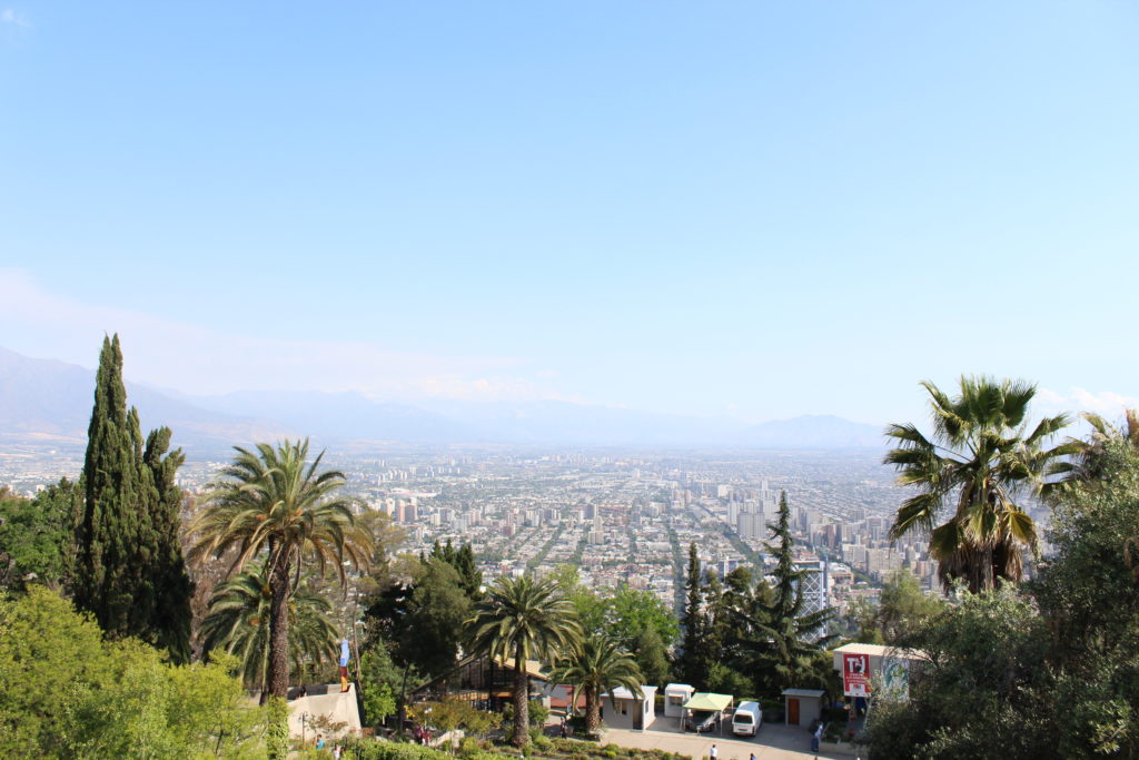 Vista do Cerro San Cristobal