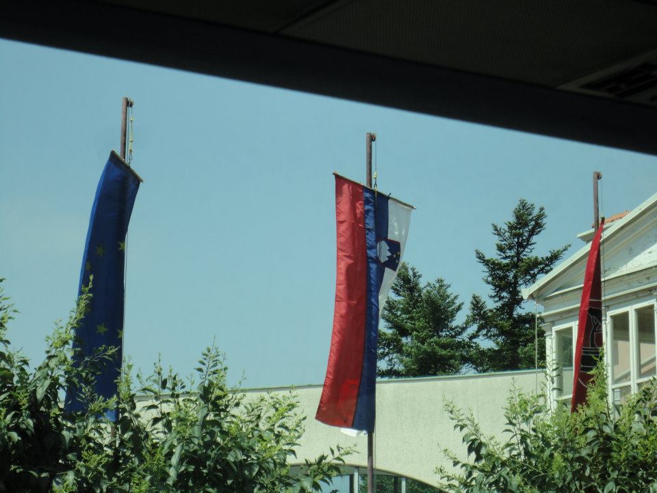 Entrando na Eslovênia
