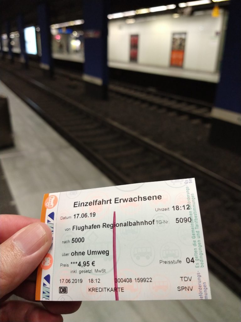 Ticket trem Frankfurt - Como chegar do Aeroporto até a Estação Central de trem